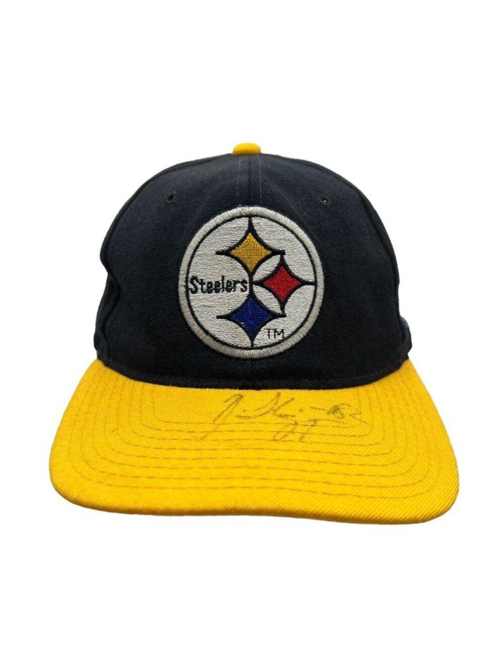 Pittsburgh Steelers Starter The Natural Wool Snapback Hat Cap Vintage Signed 90s